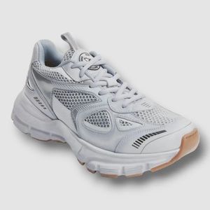 $400 Axel Arigato Women's Gray Spray Dye Marathon Sneaker Shoes Size US 6.5